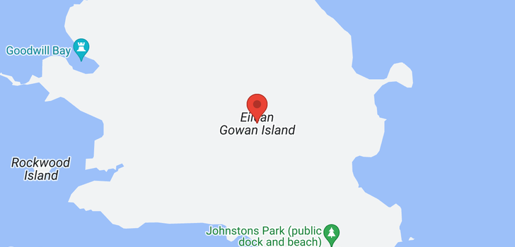 map of 96 EILEAN GOWAN ISLAND